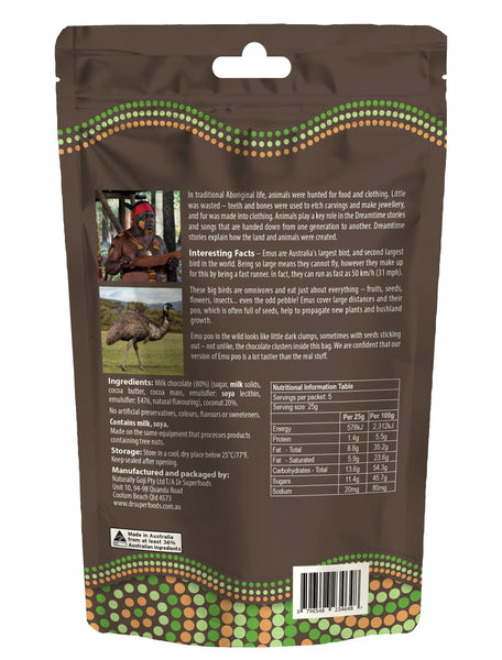 Emu Poo (Milk Chocolate Coconut Rough)