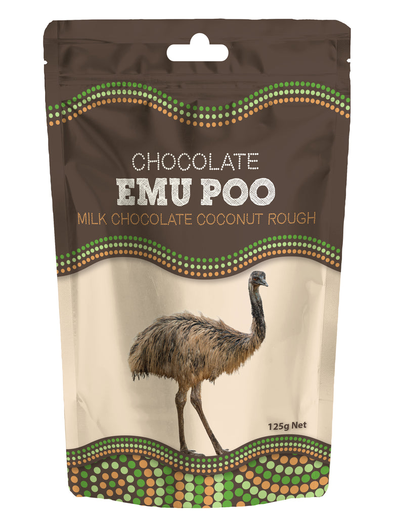Emu Poo (Milk Chocolate Coconut Rough)