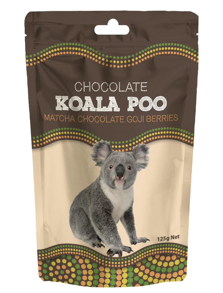 Koala Poo (Matcha Chocolate Goji Berries)